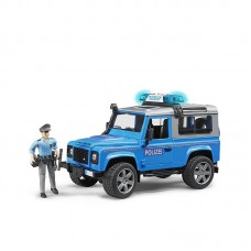 Полицейский внедорожник Bruder Land Rover Defender, с фигуркой полицейского 02-597