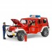 Внедорожник Bruder Jeep Wrangler Rubicon, с фигуркой пожарного 02-528