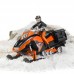 Снегоход оранжевый Bruder Bs77, с гонщиком в шлеме