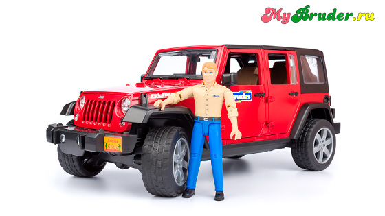 Jeep Rangler Rubicon BRUDER игрушка 02 525
